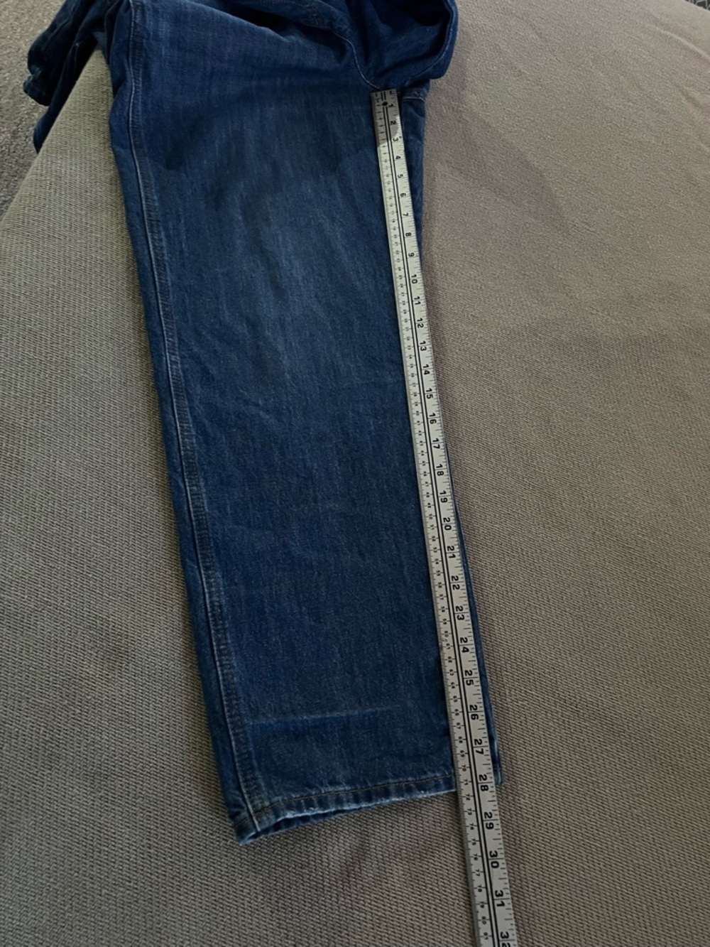 SOLD! Levi's Women Vintage Denim Jean Overalls XL - Picture 6 of 16